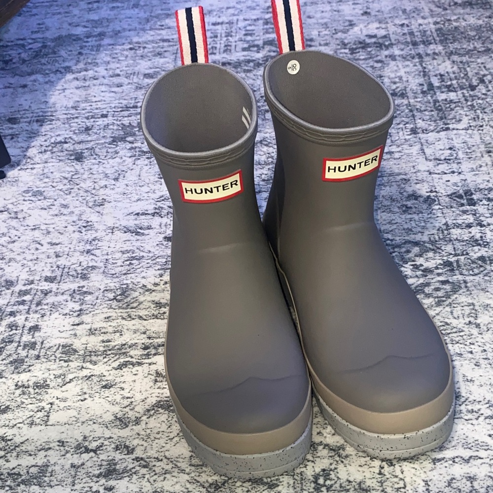 Hunter Gray Winter & Rain Boots